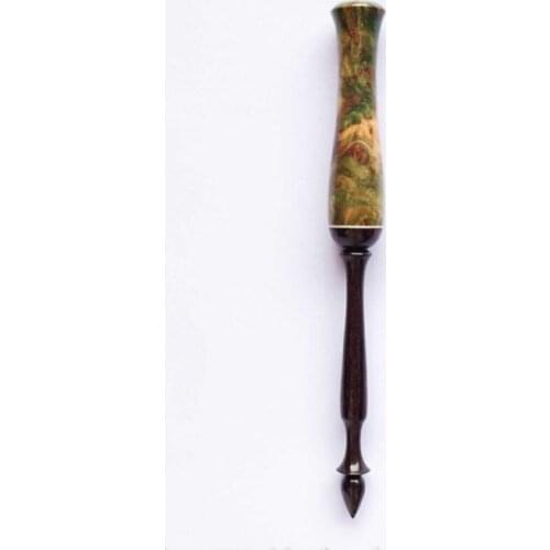 Deluxe English Calligraphy Straight Nib Holder Copperplate Handmade Rosewood Dip Pen Holder Dip Pen