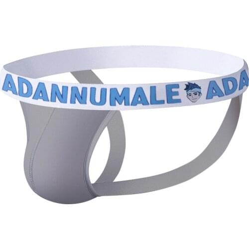 ADANNU G-strings Family Full Of Sexy Males Thongs Independent Codpiece Cartoon Waist Double Ding Design Skin Friendly T-back