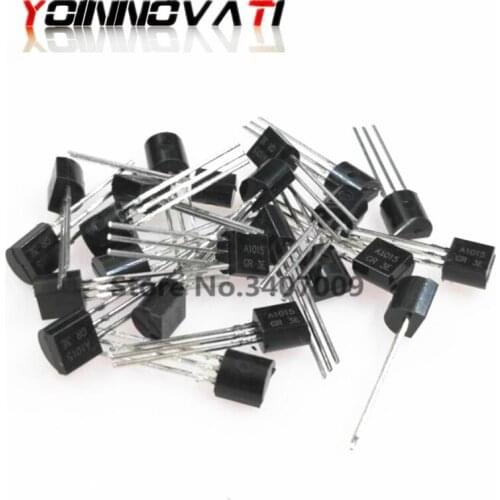 100PCS/Lot A1015 2SA1015 a1015 2sa1015 PNP TO-92 Triode New Wholesale Electronic