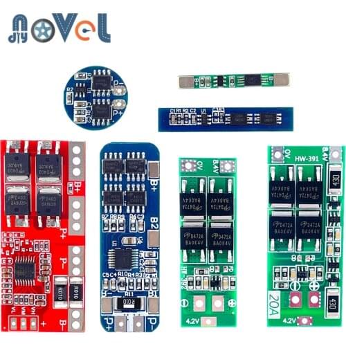 1S 2S 3S 4S 3A 10A 20A 30A Li-ion Lithium Battery 18650 Charger PCB 11.1V BMS Protection Board For Drill Motor Lipo Cell Module