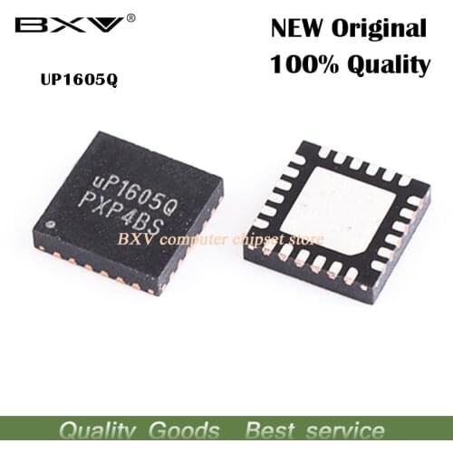 2pcs UP1605QQAG UP1605Q UP1605 QFN-24 new original free shipping