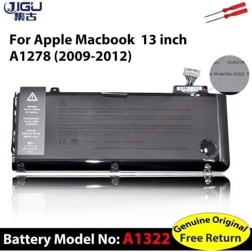 JIGU Original Laptop Battery For Apple Macbook 13 15 17 Inch A1278 A1286 A1297 A1342 A1309 A1322 A1321 A1331 A1382 A1383