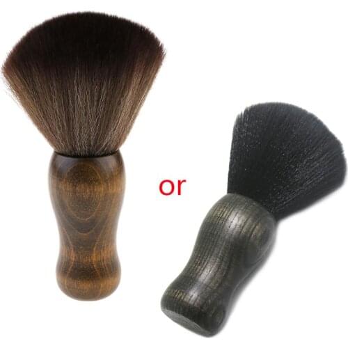 Anti-static Wooden Handle Soft Squirrel Hair Record Cleaning Brush Stylus Dust Remover for LP Vinyl Record Turntable Player U1JA