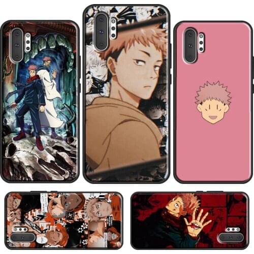 Itadori Yuji Jujutsu Kaisen Phone Case For Samsung Galaxy S21 S20 FE Note 20 Ultra S8 S9 S10 Note 10 Plus S10e Cover