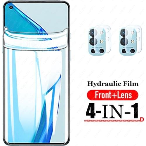 For One plus 9 Pro Hydrogel Film On Oneplus9r Front Back Screen Protectors No Glass For Oneplus 9R 9 R 2021 5G Camera lens Glass