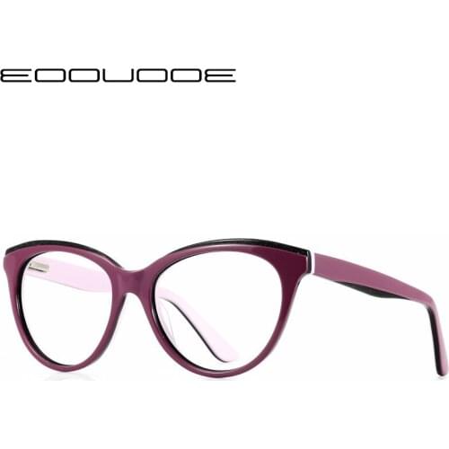 EOOUOOE Cat Eye Glasses Frames