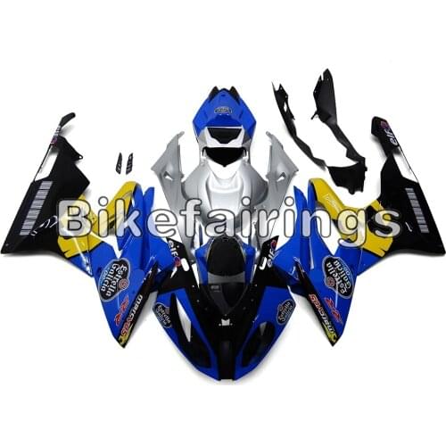 Estrella Galicia Blue Yellow Motorbike Cowlings Bodywork Kit For BMW 2015 2016 S1000RR 15 16 s1000rr Sportbike Body Kits
