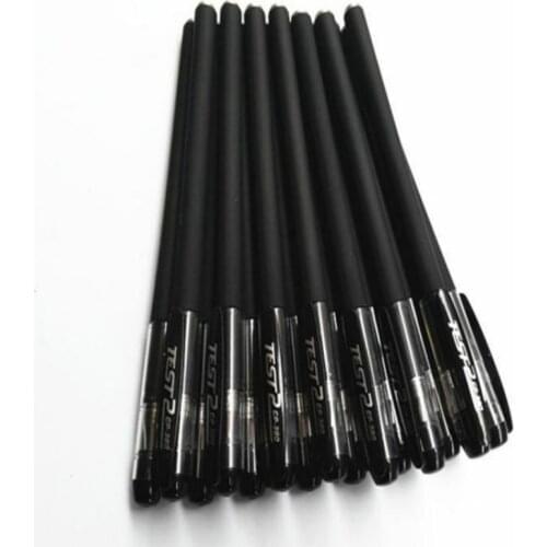 Jonvon Satone 20 Pcs Large Capacity Gel Pens Set 0 .5mm Black Ink Needle Pen Students Stationery Items Wholesale