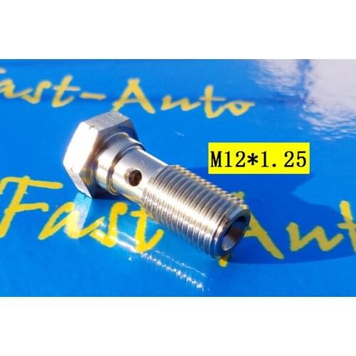 M12 P1.25 M12 * 1.25 M12 x 1.25 Banjo bolt brake Adapter adaptor tpfe ptfe brake hose fitting