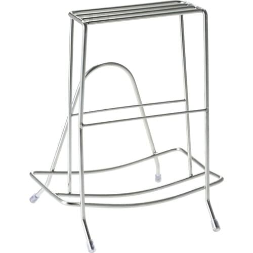 Multi-functional Kitchen Storage Holder Stainless Steel Cutting Board Holder Chopping Board Stand Pot Cover Rack for Kitchen