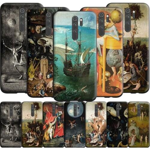 Hieronymus Bosch Case for Redmi Note 9s 9 8 7 10 10s 10T K40 9T 9C 9A 10X Pro Prime NFC