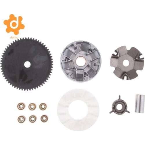 1 Set Motorcycle Variator Drive Wheel Complete Kit For GY6 50/80cc 4 Stroke QMB139 Moped Scooter ATV Go Kart Kazuma Jonway Baja
