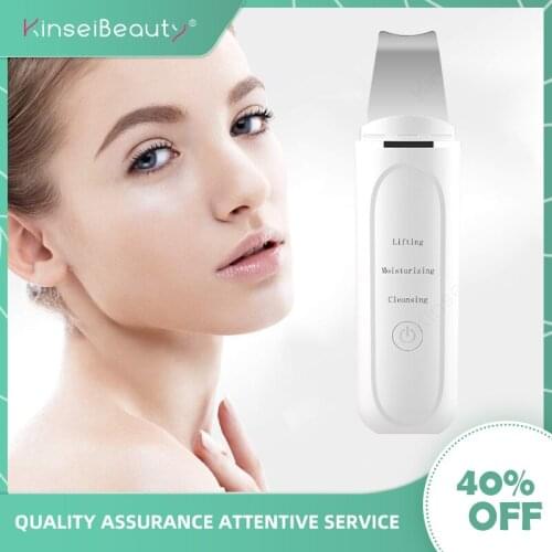 Professional Ultrasonic Facial Skin Scrubber Facial Pore Cleaner Face Skin Scrubber Lift Machine