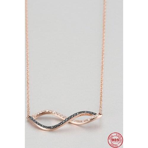 2020Fashion Charm Pure 925 Silver Original 1:1 Copy, Blue Mix And Match Kinks Clavicle Chain Necklace Women Luxury Jewelry Gifts