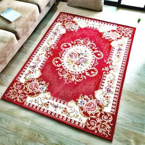 Thick Carpets Tatami Karpet Rug Top Karpet Gebu European Classical Style Carpet Floor Mats for Living Room Home Rugs