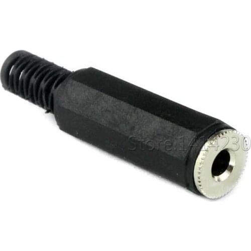 10Pcs 3.5MM Stereo Headphone Jack / Mono Headphone Jack Wiring 3.5 Audio Socket 3.5 Female Wiring Welding