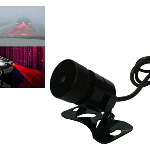 12-24V Car Anti Collision Rear End Lamp Motorcycle Auto Laser Brake Warning Lights Parking Lamp Fog Light Waterproof Taillight