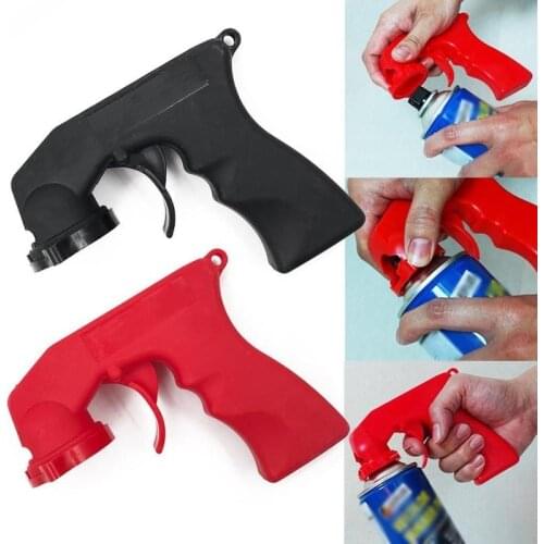 Spray Adaptor Paint Care Aerosol Spray Can Gun Handle With Full Grip Trigger Locking Collar Car Maintenance For Painting