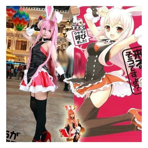 Anime Problem Children Are Coming from Another World aren't They Cosplay Clothes- Kuro usagi Cosplay Costume black rabbit