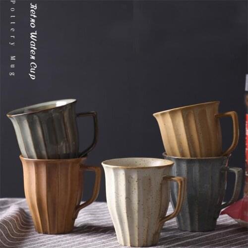 Porcelain Cup Vintage Handle Coffee Cup Ceramic Cup Coffee Cup Mug Tea Cup for Office Home Kitchen Perfect Gift