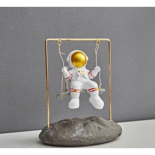 Astronaut Figure Astronaut Mini Diy Model Action Figures Home Cute Astronaut Decor