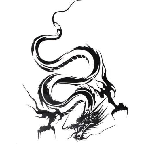 Creative Dragon Totem Car-Sticker Automobiles Motorcycles Window Bumper Laptop Vinyl Decal PVC Decorative Good Apply To Car Door