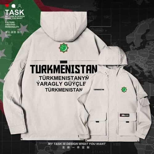 Turkmenistan Turkmen TKM men jacket hooded Land Force logo army fan jackets nation new printed Tactical coat clothes autumn