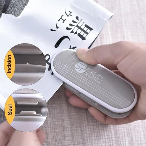 Mini Handheld Stand Snack Sealing Machine Machine Sealing Packaging Plastic Bag Sealing Food Bag