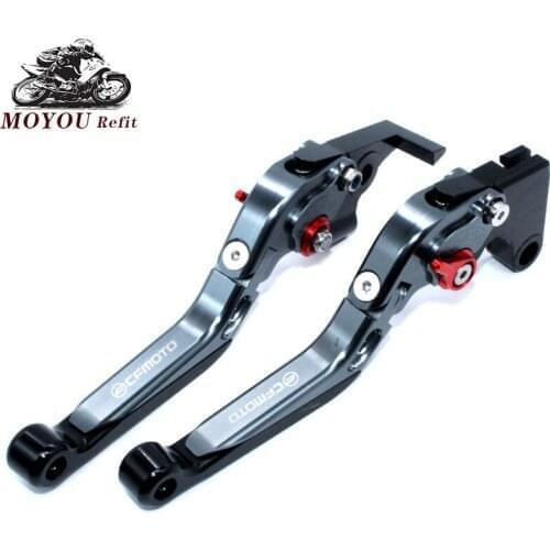Motorcycle Folding Extendable CNC Moto Adjustable Clutch Brake Levers For CFMOTO 400NK 400 NK 650NK 650 NK