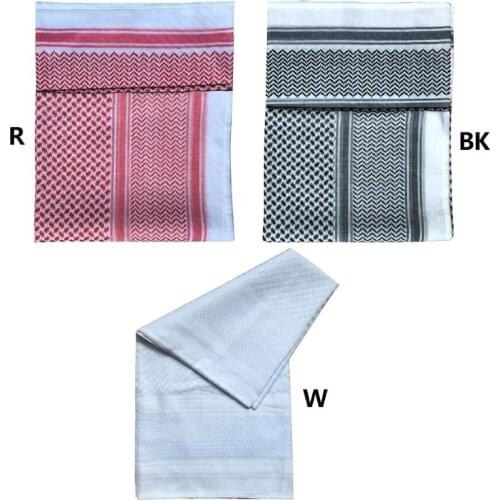 140x140CM Mens Headscarf Turban Hat Muslim Arab Dubai Retro Geometric Wavy Patterns Jacquard Square Scarf Shawl Islamic