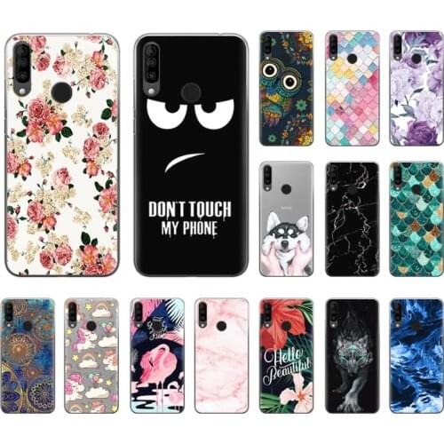 Soft Phone Case For Wiko View 3 6.26-inch Fashionable Design Silicone Cover Art Painted TPU Soft Case