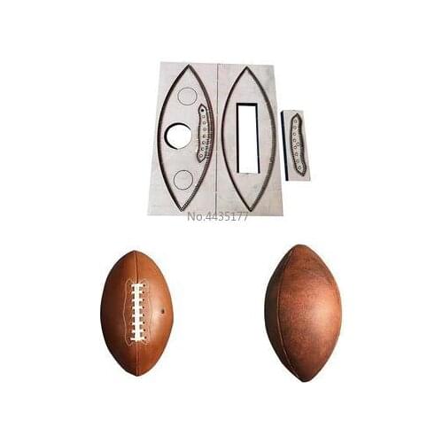 NewJapan Steel Blade mould DIY leather Rugby punch tool knife mould wooden die Leathercraft Tool set