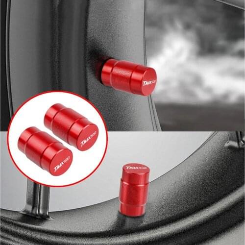 Motorcycle CNC Tyre Rim Air Port Cover Tire Valve Wheel Stem Cap For Yamaha TMAX T-MAX 500 TMAX500 2001-2018 2017 2016 2015 2014
