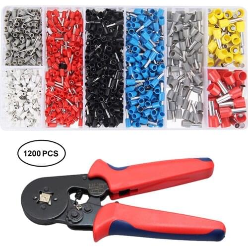 PDR HSC8 6-4 SELF-ADJUSTABLE MINI-TYPE CRIMPING PLIER 0.25-10mm2 straight German Pliers hand tools European style Crimper