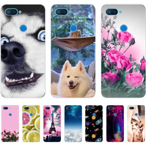 Silicone cover For Xiaomi mi 8 LITE Case 6.26 inch TPU Phone Cases For Xiaomi mi 8 lite Back Cover For Xiaomi mi 8 coque capa