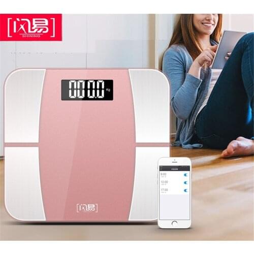 NEW Bluetooth scales floor Body Weight Bathroom Scale Smart Backlit Display Scale Body Weight Body Fat Water Muscle Mass BMI