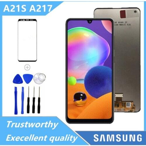 6.5'' A21s Lcd Samsung Galaxy A21s Lcd Display Touch Screen Digitizer Assesmbly For Samsung A217 SM-A217F/DS Lcds