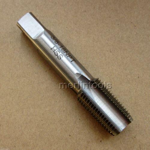 3/8" - 18 HSS NPT Taper Thread Pipe Tap