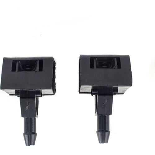 1 Pair Installation Car Front Windshield Nozzle OE: 28932-JD000 For Nissan Qashqai J10 2007-2013