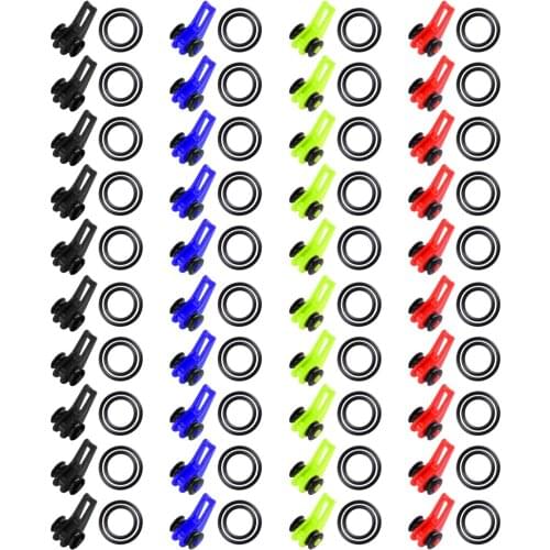 10pcs/lot Plastic Fishing Hook Keeper for Fishing Rod Pole Fishing Lures Accessories Jig Hooks Safety Keeping Bait Holders