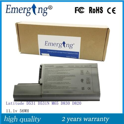 6cells Korea Cell New Laptop Battery for Dell Latitude D820 D830 DF192 CF623 312-0538 CF623 DF192 XD736 DF249