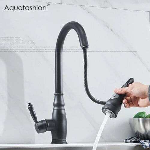 Black Kitchen Faucets AQUAFASHION China
