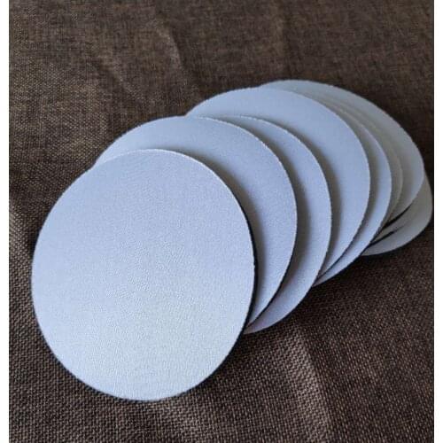 Free Shipping 10pc/lot 10*0.5cm Blank Sublimation Mug Coaster Mat Round Shape High Quality DIY Printing Transfer Mug cup Pad