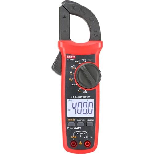 UNI-T UT201+/UT202+/UT202A+/UT203+/UT204+ digital clamp meter multimete 400-600A auto range true RMS high precision
