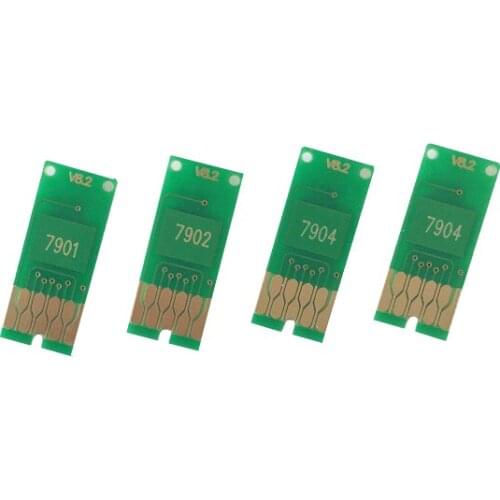 Cheap 4pcs ARC chips T7911 T7901 for epson WF-5620DWF WF-5690DWF WF-5110DW WF-5190DW WF-4640 WF-4630 Printer on high quality