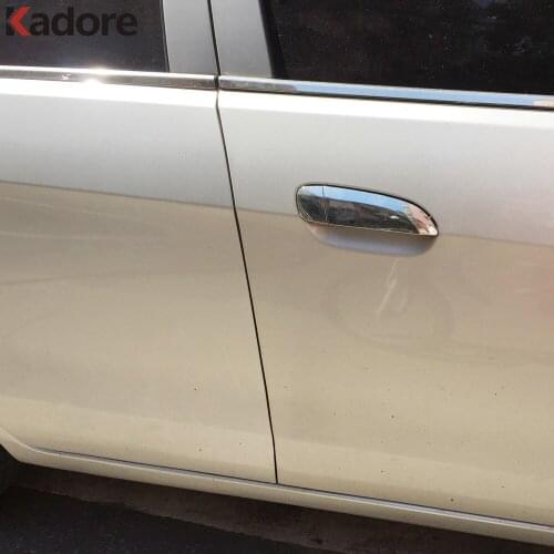 For Chevrolet Chevy Sail 2010 2011 Chrome Car Side Door Handle Catch Cover Trim Frame Sticker Exterior Accessories