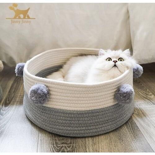 City Cat Bed, Cat House Bed,Sofa Bed, High Quality Cat Cotton Rope Bed- Dropshipping Center #Jinny