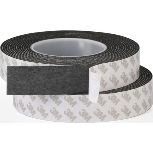 3M sponge single-sided tape shockproof foam sealant strip 1-3MM car foam pad sound insulation buffer anti-collision foam tape