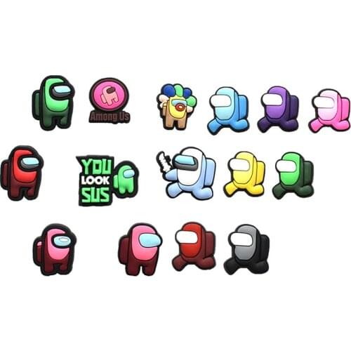 Hot Sale 1 Piece of Charm Accessories for Robot Game PVC Shoes Garden Shoe Decoration