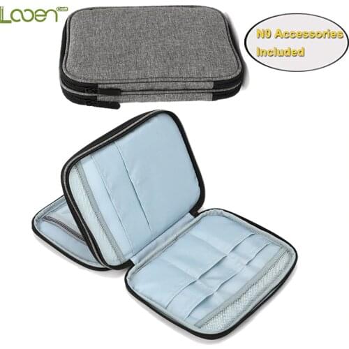 Looen Empty Knitting Needles Bag Pouch Storage Case Organizer Bag For Needles Scissors Ruler Sewing Accessories Kit Bag For Mom